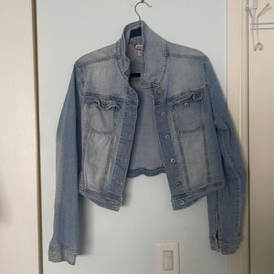 Cropped Jean Jacket